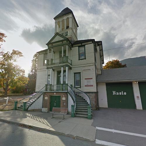 Kaslo Municipal Hall in Kaslo, Canada (Google Maps)