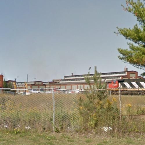 Algoma Central Engine House in Sault Ste Marie, Canada (Google Maps)