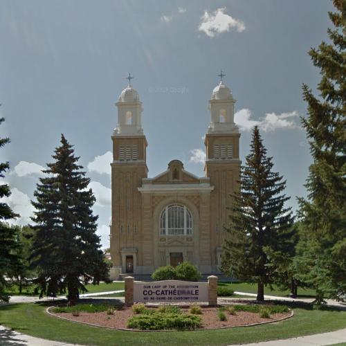 Gravelbourg Ecclesiastical Buildings in Gravelbourg, Canada (Google Maps)