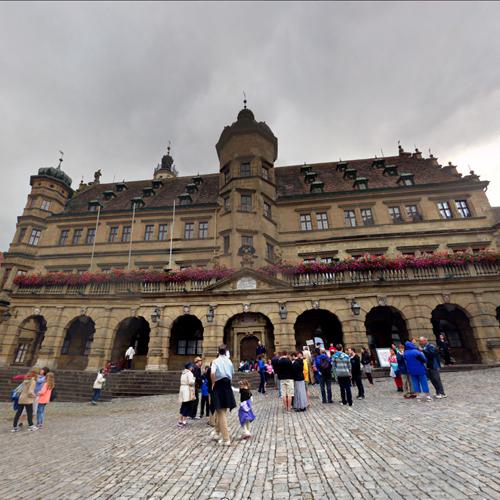 Rathaus Rothenburg ob der Tauber in Rothenburg ob der Tauber, Germany