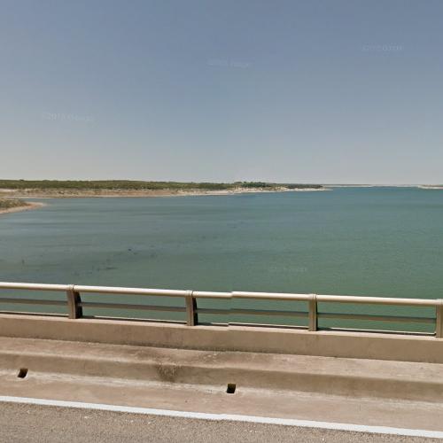Amistad Reservoir in Del Rio, TX (Google Maps)