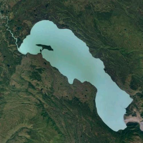 Tustumena Lake in Kasilof, AK (Bing Maps)