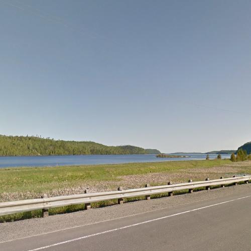 Lake Nipigon in Beardmore, Canada (Google Maps)