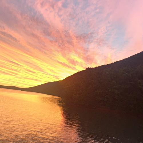 Smith Mountain Lake sunset in Penhook, VA (Google Maps)