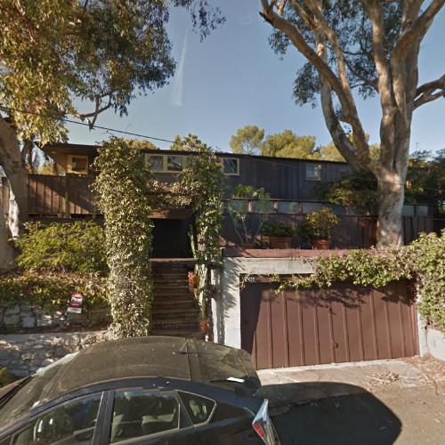 'Kershner House' by Harwell Hamilton Harris in Glendale, CA (Google Maps)