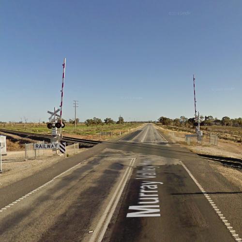 Kerang train accident (6/5/2007) in Kerang, Australia (Google Maps)