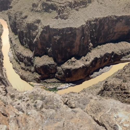 Peguis Canyon in Ojinaga, Mexico (Google Maps)