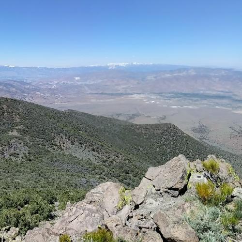 View from Rawe Peak in Dayton, NV (Google Maps)