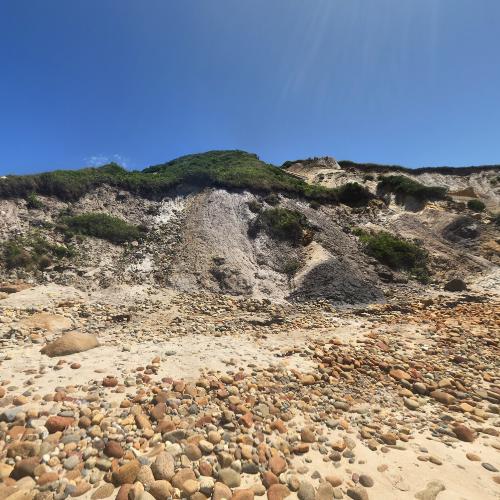Aquinnah Cliffs in Aquinnah, MA (Google Maps)