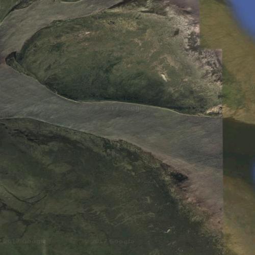 Mouth of the Albany River in Akimiski Strait, Canada (Google Maps)