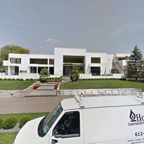 'Peterson House' by Ralph Rapson in Edina, MN (Google Maps)