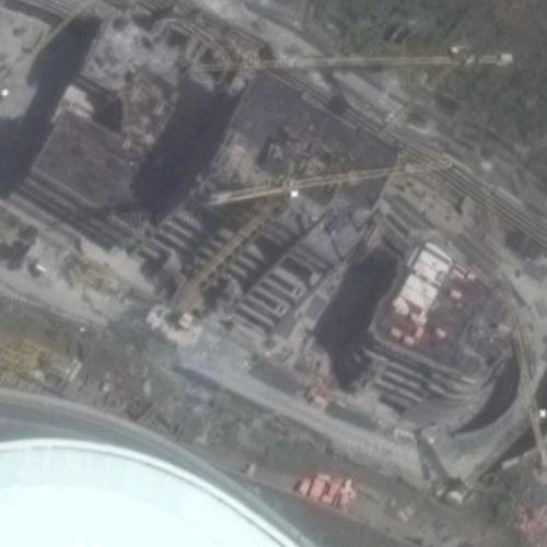 Nurol Life under construction in Istanbul, Turkey (Google Maps)