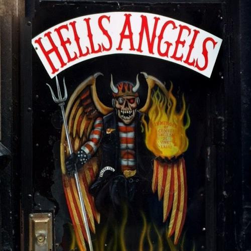 Hells Angels art in New York, NY (Google Maps)