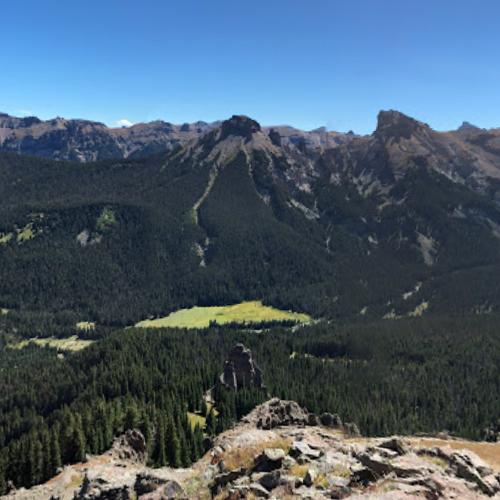 View from Courthouse Mountain in Ridgway, CO (Google Maps)