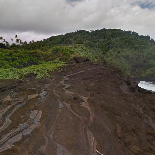 Le'ala Shoreline in Leone, American Samoa (Google Maps)