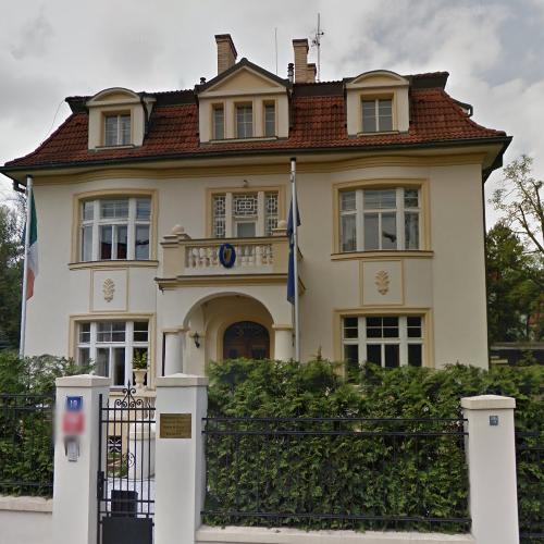 Embassy of Ireland, Prague in Prague, Czech Republic (Google Maps)
