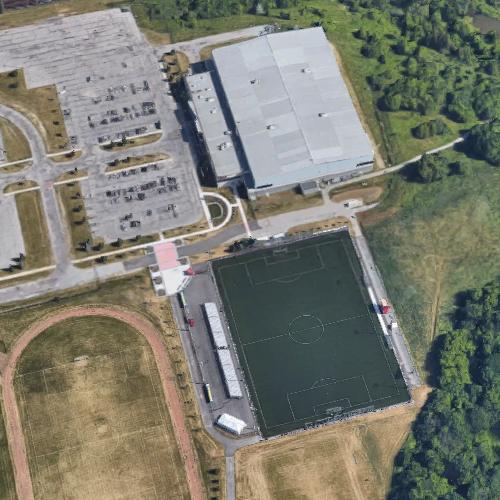 Ontario Soccer Centre in Vaughan, Canada (Bing Maps)