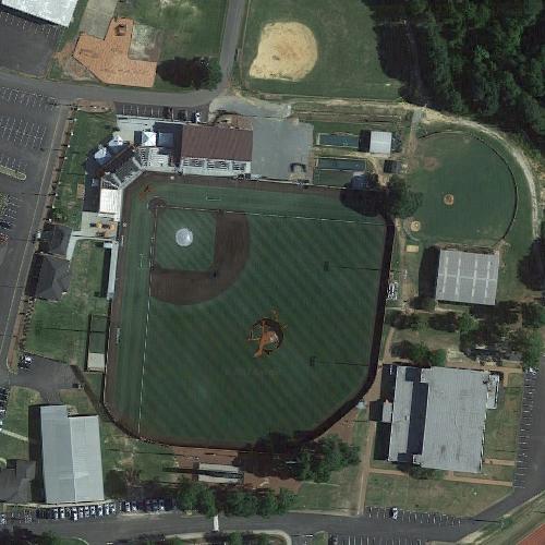 Jim Perry Stadium in Buies Creek, NC (Google Maps)