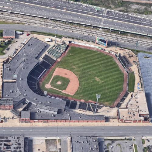 U.S. Steel Yard in Gary, IN (Google Maps)
