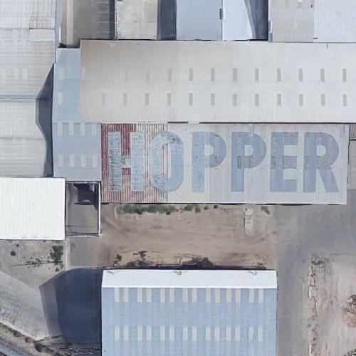 Hopper in Bakersfield, CA Virtual Globetrotting