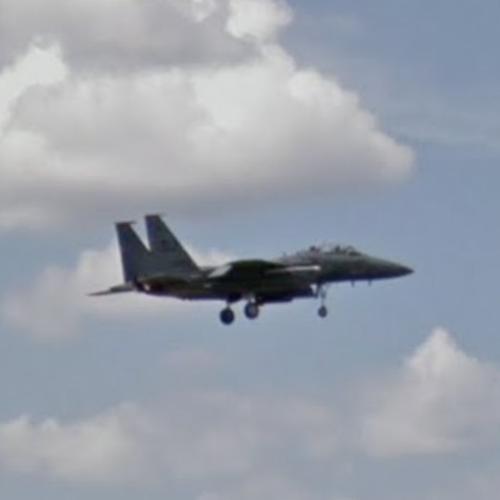 F15 Eagle Langley AFB in Langley, VA (Google Maps)
