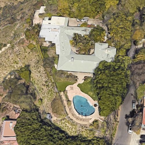 Elizabeth Taylor's House (Former) in Beverly Hills, CA (Google Maps) (4)