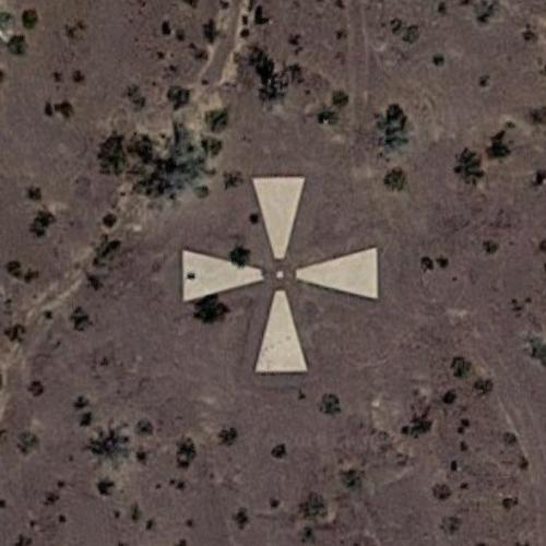 Corona Satellite Calibration Targets in Casa Grande, AZ (Bing Maps)