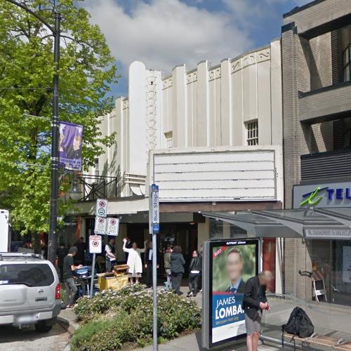 Hollywood Theatre in Vancouver, Canada (Google Maps)