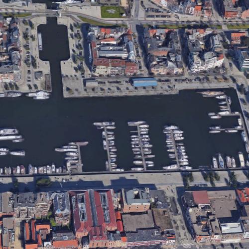 Willemdok in Antwerp, Belgium (Google Maps)