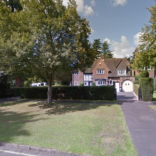 Dave Hill's former house in Solihull, United Kingdom (Google Maps)