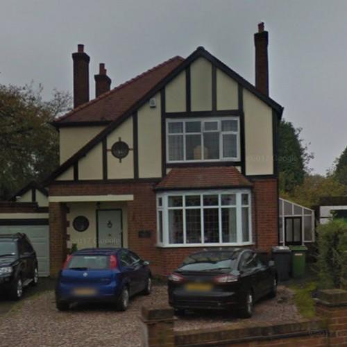 Dave Hill's former house in Wolverhampton, United Kingdom (Google Maps