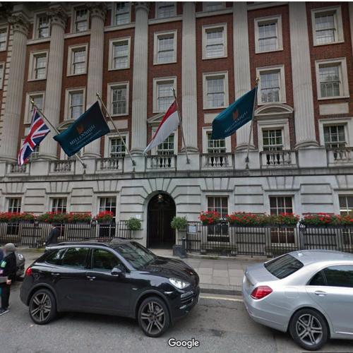 Millennium Hotel, Grosvenor Square in London, United Kingdom (Google Maps)