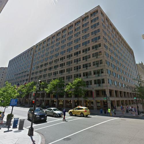 'Columbia Square' by I.M. Pei in Washington, DC (Google Maps)