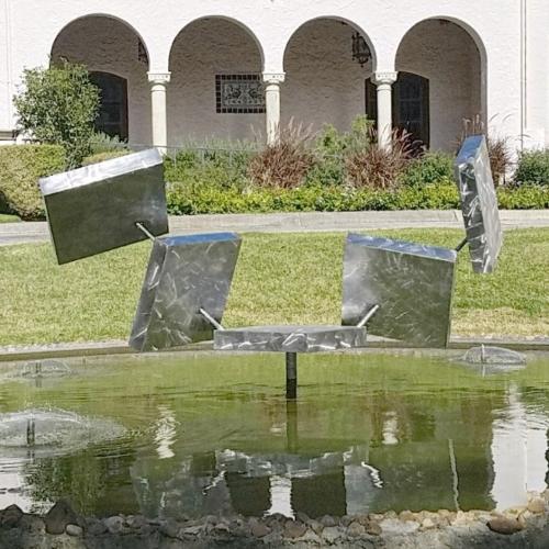 'Horizontal Column of Five Squares Excentric II' by George Rickey in ...