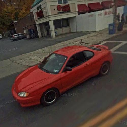 Hyundai Tiburon RD in Tarrytown, NY (Google Maps)