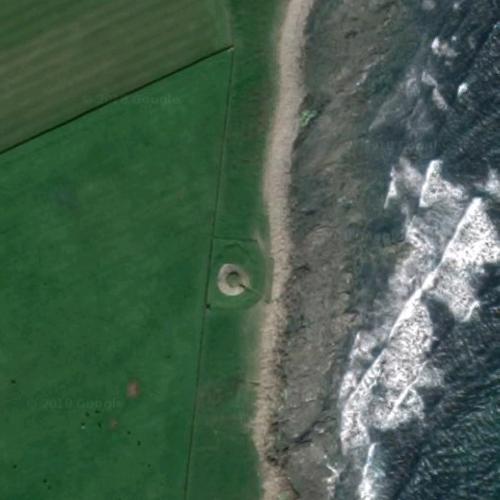 Quoyness chambered cairn in Sanday, United Kingdom (Google Maps)