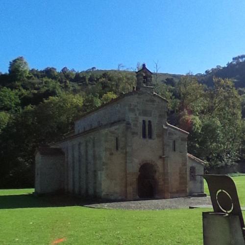 Church of San Salvador de Valdediós in Villaviciosa, Spain (Google Maps)