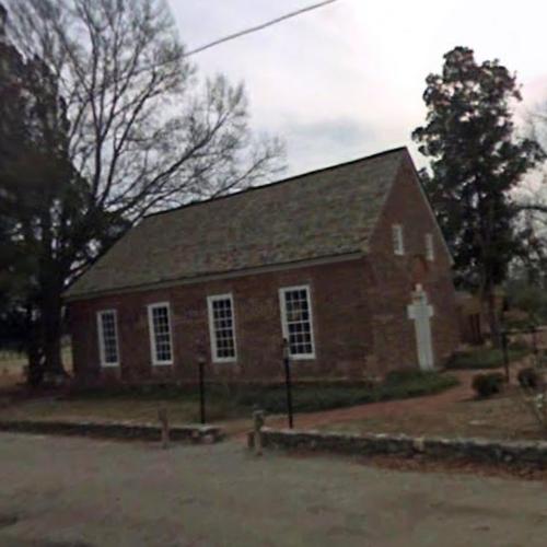 St. Thomas Episcopal Church (oldest church in North Carolina) in Bath