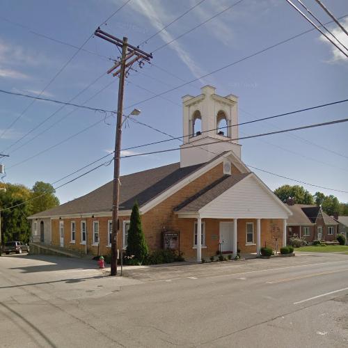West Union Presbyterian Church (oldest church in Ohio) in West Union
