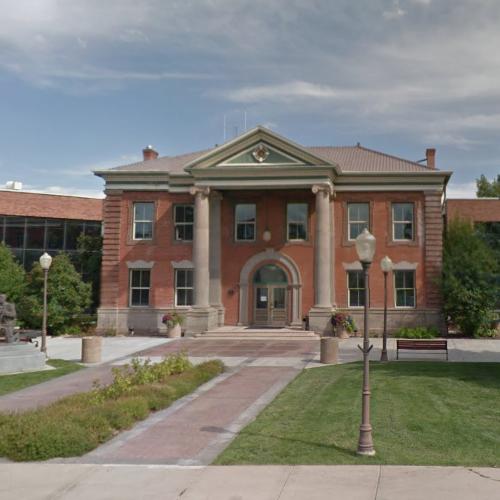 Uinta County Courthouse (oldest courthouse in Wyoming) in Evanston, WY