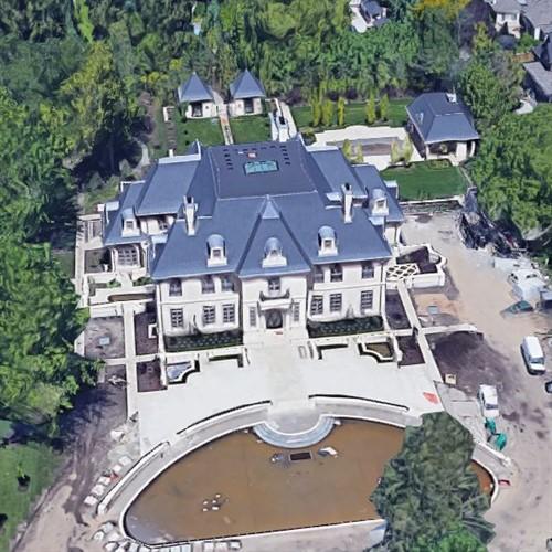Pierre L. Morrissette's House in Oakville, Canada (Google Maps)
