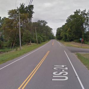 Old US24 Bad Creek Bridge (StreetView)