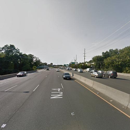 Saddle River Bridge in Paramus, NJ (Google Maps)