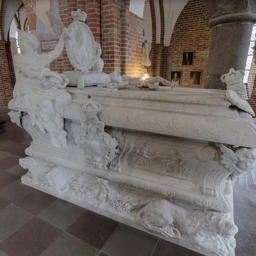 Tomb of Queen Charlotte Amalie of Denmark and Norway at Roskilde