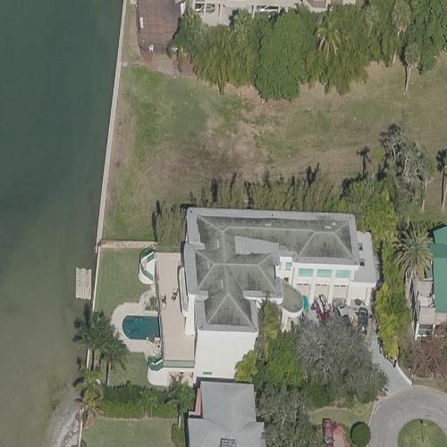 Ben Mallahs House in Clearwater, FL (Google Maps)
