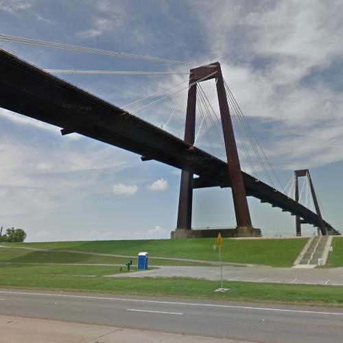 Luling Bridge in Luling, LA Virtual Globetrotting