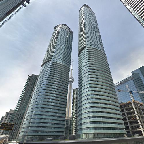 ÏCE Towers in Toronto, Canada (Google Maps)