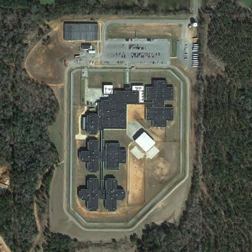 Stewart Detention Center in Cusseta, GA (Google Maps)