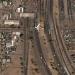 Airplane over I-17 in Phoenix