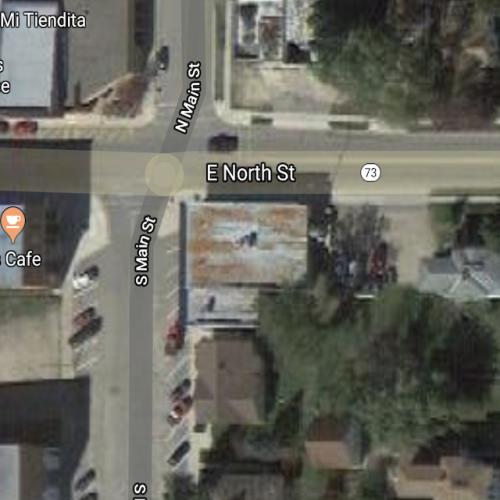 Ed Gein Murder Site in Plainfield, WI (Google Maps)